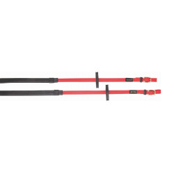 Rendas Biotack® borracha T de T Vermelho