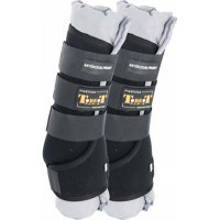 Botas Estáveis T de T Preto / cinza Cinzento