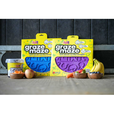 Tapete de lamber Likit Graze Maze Azul