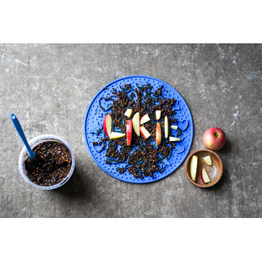 Tapete de lamber Likit Graze Maze Azul