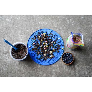 Tapete de lamber Likit Graze Maze Azul