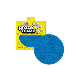 Tapete de lamber Likit Graze Maze Azul