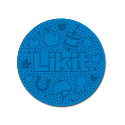 Tapete de lamber Likit Graze Maze Azul
