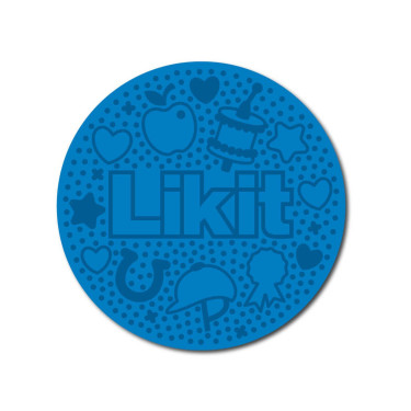 Tapete de lamber Likit Graze Maze Azul