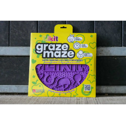 Tapete de lamber Likit Graze Maze Violeta