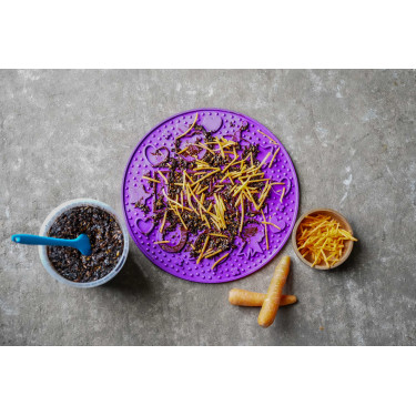 Tapete de lamber Likit Graze Maze Violeta