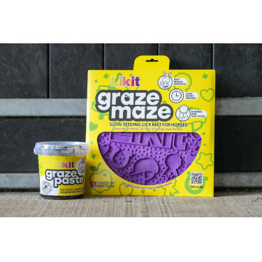 Tapete de lamber Likit Graze Maze Violeta