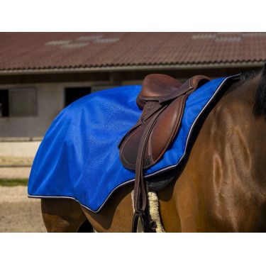 Cobre-rins Equithème Tyrex Aisance 1200D Azul royal Cobre-rins Equithème Tyrex Aisance 1200D Azul royal