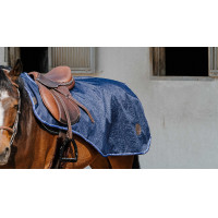 Cobre-rins Equithème Classic 1200D Azul-marinho Cobre-rins Equithème Classic 1200D Azul-marinho