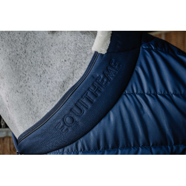 Cobertura de estábulo Equithème Confortech Marinho Cobertura de estábulo Equithème Confortech Marinho