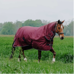 Capa Equithème TYREX 1200D Combo Bordéus Bordô Capa Equithème TYREX 1200D Combo Bordéus Bordô