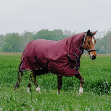Capa Equithème TYREX 1200D Combo Bordéus Bordô Capa Equithème TYREX 1200D Combo Bordéus Bordô