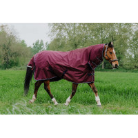 Capa Equithème TYREX 1200D Combo Bordéus Bordô Capa Equithème TYREX 1200D Combo Bordéus Bordô