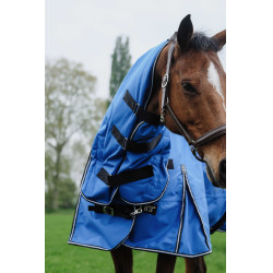 Capa Equithème TYREX Aisance 1200D Combo Azul royal Capa Equithème TYREX Aisance 1200D Combo Azul royal