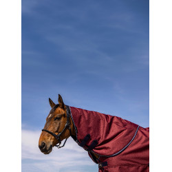Protetor de pescoço Equithème Tyrex 1200D Bordéus Bordô Protetor de pescoço Equithème Tyrex 1200D Bordéus Bordô