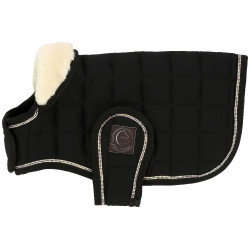 Cobertura para cão Je t'aime Equithème Preto Cobertura para cão Je t'aime Equithème Preto
