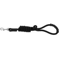 Trela para cão com pega Riding World Lucky Preto