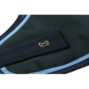 Capa para cão Equithème Eco 600D Marinho Capa para cão Equithème Eco 600D Marinho