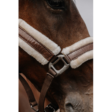 Cabresto de nylon Equithème Fashion Castanho