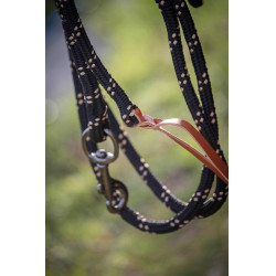 Longe Penélope Etológica Preto / caramelo