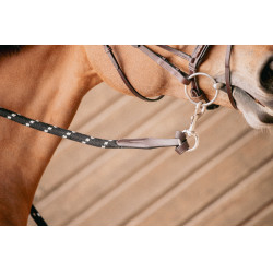 Longe Penélope Etológica Preto / caramelo