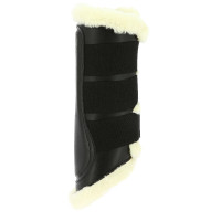 Polainas fechadas Norton com lã sintética Preto / cru Polainas fechadas Norton com lã sintética Preto / cru