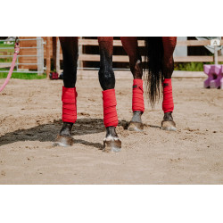 Bandagens de polo Equithème em conjunto de 4 Bandagens de polo Equithème em conjunto de 4