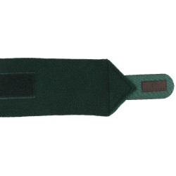 Bandagens de polo Equithème em conjunto de 4 Verde escuro Bandagens de polo Equithème em conjunto de 4 Verde escuro