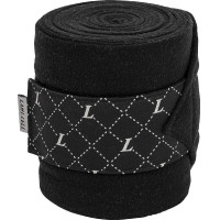 Bandagens de polo Lami-Cell Venus 3,5m Preto Bandagens de polo Lami-Cell Venus 3,5m Preto