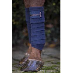 Bandagens de polo Lami-Cell Vintage Azul-marinho Bandagens de polo Lami-Cell Vintage Azul-marinho