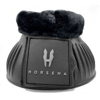 Sinos em carneiro sintético Horsena Preto Sinos em carneiro sintético Horsena Preto