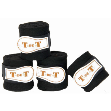 Bandagens de descanso T de T Preto Bandagens de descanso T de T Preto