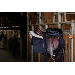 Aquecedor de dorso Equithème Aquecido Preto Aquecedor de dorso Equithème Aquecido Preto