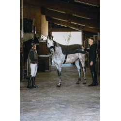 Aquecedor de dorso Equithème Aquecido Preto Aquecedor de dorso Equithème Aquecido Preto