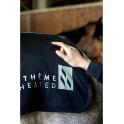 Aquecedor de dorso Equithème Aquecido Preto Aquecedor de dorso Equithème Aquecido Preto