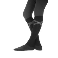 Meias de equitação Pénélope Gummy Preto