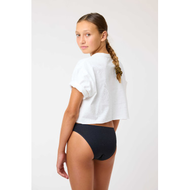Cueca Séléné Júnior Fluxo Médio Smoon Preto Cueca Séléné Júnior Fluxo Médio Smoon Preto
