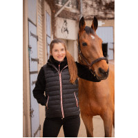 Colete Macaron sem mangas Paddock Sports Preto Colete Macaron sem mangas Paddock Sports Preto