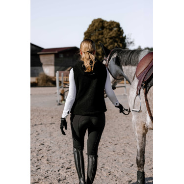 Colete polar aquecido Equithème Heated Valery mulher Preto Colete polar aquecido Equithème Heated Valery mulher Preto