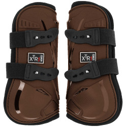 Caneleiras Norton XTR Flex com botões Castanho