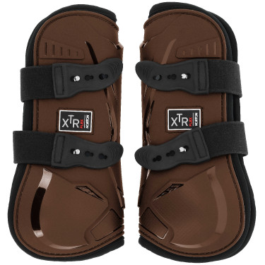 Caneleiras Norton XTR Flex com botões Castanho