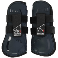Caneleiras Norton XTR Flex com Velcro Preto