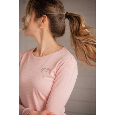 Polo Techty Honey mangas compridas Pénélope Rosa Polo Techty Honey mangas compridas Pénélope Rosa