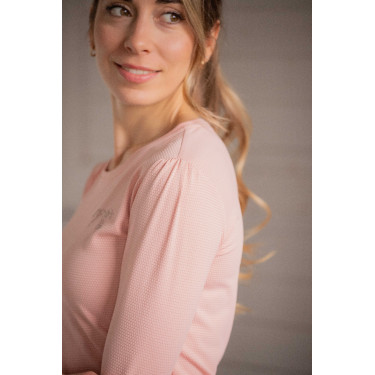 Polo Techty Honey mangas compridas Pénélope Rosa Polo Techty Honey mangas compridas Pénélope Rosa