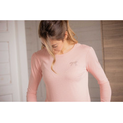 Polo Techty Honey mangas compridas Pénélope Rosa Polo Techty Honey mangas compridas Pénélope Rosa