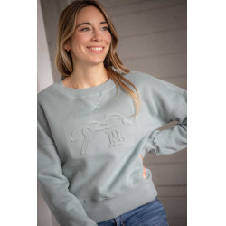 Moletom Pénélope Bianca Verde sálvia Moletom Pénélope Bianca Verde sálvia