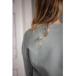 Moletom Pénélope Bianca Verde sálvia Moletom Pénélope Bianca Verde sálvia