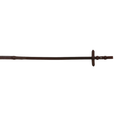 Rédias de borracha Norton Pro Havana Castanho Rédias de borracha Norton Pro Havana Castanho