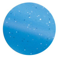 Raspadeira metálica redonda fluorescente com purpurina Azul Raspadeira metálica redonda fluorescente com purpurina Azul