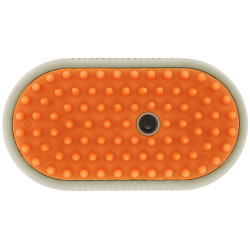 Rasqueadeira com cabo Hippotonic Vapeur Cinzento-acastanhado Castanho Rasqueadeira com cabo Hippotonic Vapeur Cinzento-acastanhado Castanho